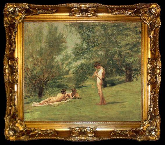 framed  Thomas Eakins Arcadia, ta009-2